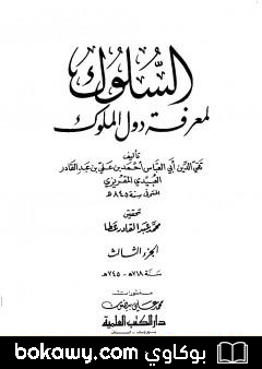 كتاب السلوك لمعرفة دول الملوك – الجزء الثالث
