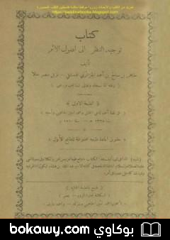 كتاب توجيه النظر إلى أصول الأثر
